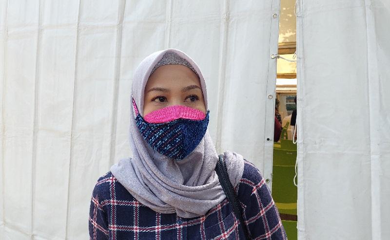 Bawa Anak Vaksin di MNC Center, Ibu Muda Ini Berharap Pandemi Covid-19 segera Berakhir