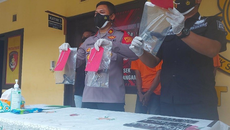 Tepergok saat Beraksi, Maling Motor di Tangerang Panik Umbar Tembakan
