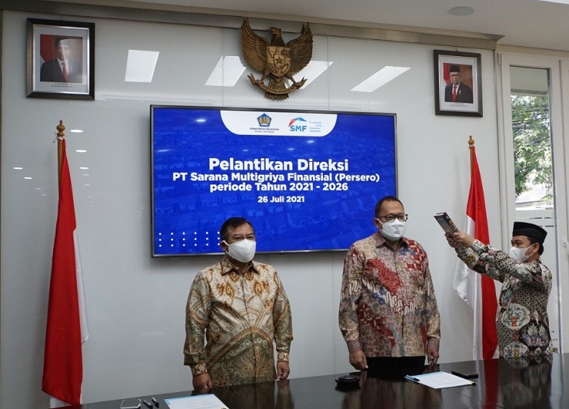 Dirjen Kekayaan Negara Kemenkeu Lantik Dua Direksi SMF 