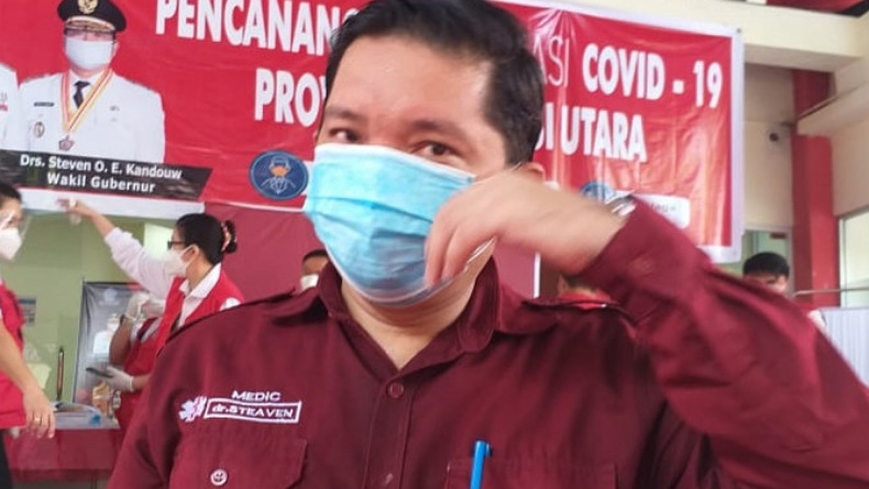 Vaksinasi Dosis Pertama 4 Daerah di Sulut di Bawah 20 Persen