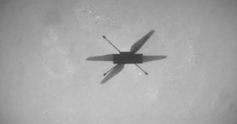 Helikopter Ingenuity NASA Sudah Terbang Sejauh 1 Mil di Mars