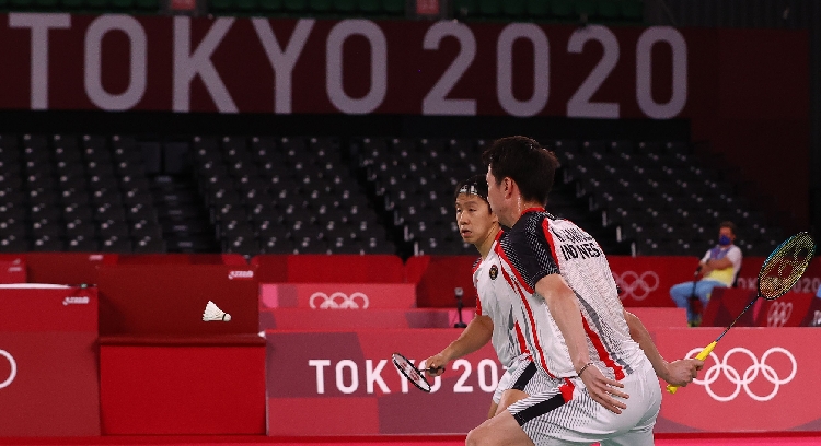 Kejutan! Marcus/Kevin Tersingkir di Perempat Final Olimpiade usai Kalah dari Duo Malaysia