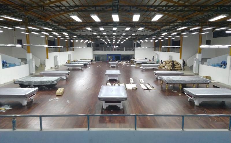 Mantap! PON Papua XX Gunakan Meja Biliar Kejuaraan Kelas Dunia