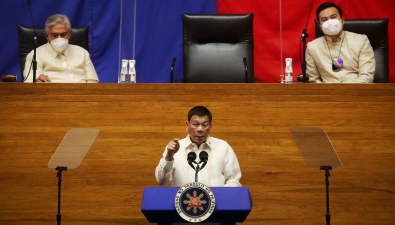 Pidato Kenegaraan Terakhir, Duterte: Saya Tak Pernah Bayangkan Memimpin di Masa Pandemi