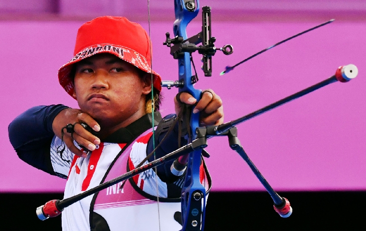 Atlet Panahan Indonesia Arif Dwi Tersingkir dari Olimpiade usai Kalah Telak dari Atlet Jerman