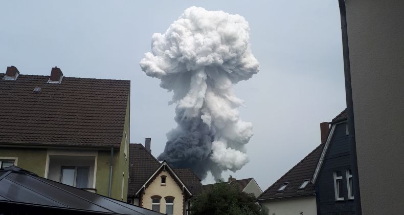 Ledakan Dahsyat Guncang Kawasan Industri Kimia Jerman, 5 Orang Hilang