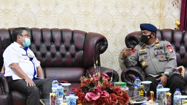 Pemkab Gorontalo Utara Dukung Pembangunan Satbrimob, Lahan Disiapkan di Desa Imana