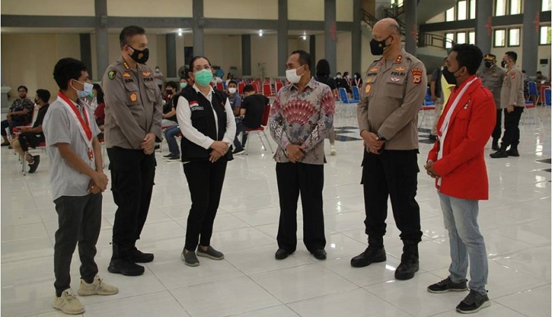 Siap Vaksinasi Covid-19 Kelompok Anak, Kapolda Maluku Lakukan Pendataan