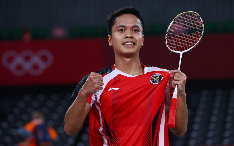 Kalahkan Anders Antonsen, Anthony Ginting Akui Sempat Gugup di Gim Ketiga