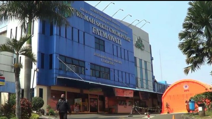 Pasien Rawat Inap Covid-19 di RSUP Fatmawati Turun dalam 2 Minggu Terakhir
