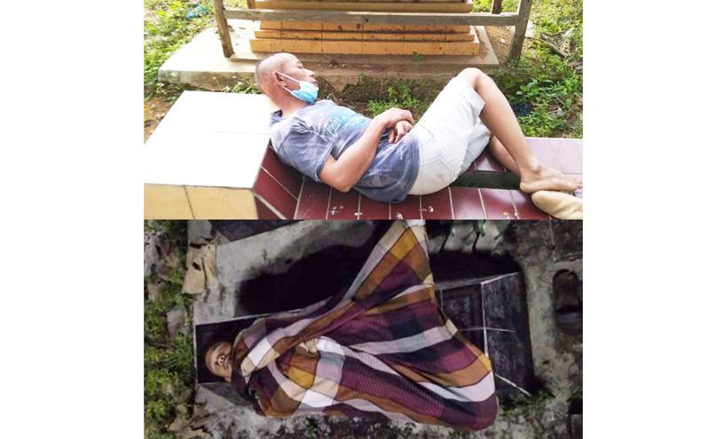 Merinding, Kisah Relawan Tidur di Kuburan Dekat Makam Jenazah Covid-19 di Wonogiri