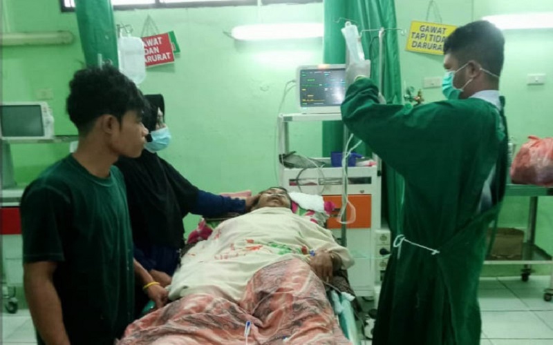 Niat Bersihkan Kebun, Petani Ini Kena Sabetan Mesin Pemotong Rumput hingga Kaki Putus