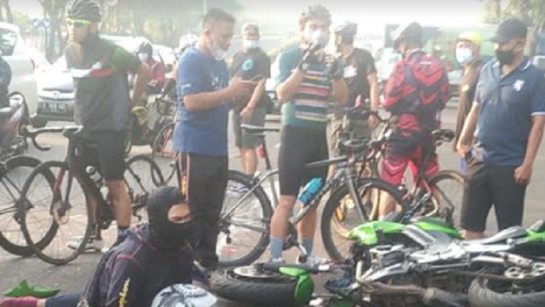 Pengendara Motor Perempuan Tewas Tertabrak Rombongan Konvoi Moge di Bintaro