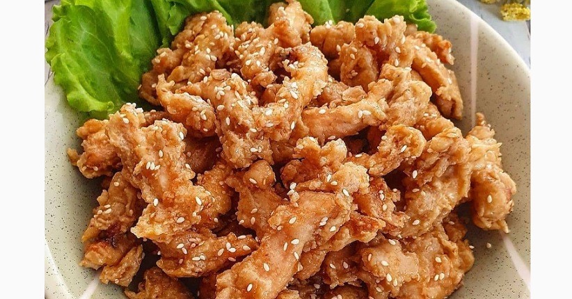 Lezatnya Ayam Krispi Saus Madu, Simpel Pakai Bumbu Marinasi Bawang Putih