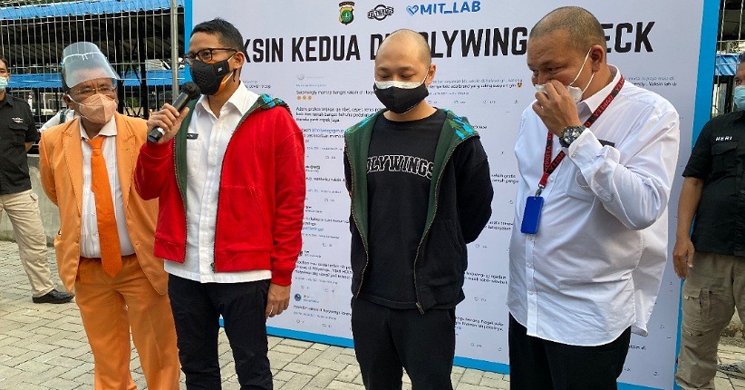 Sandiaga Uno Ucapkan Selamat kepada Greysia Polli dan Apriyani Rahayu 