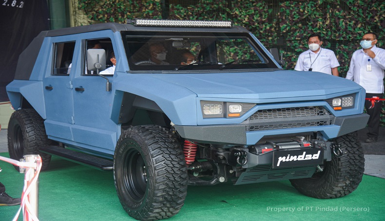 Pindad Bidik Pasar Selain Militer, Mobil Mirip Rampur Maung Diperkenalkan
