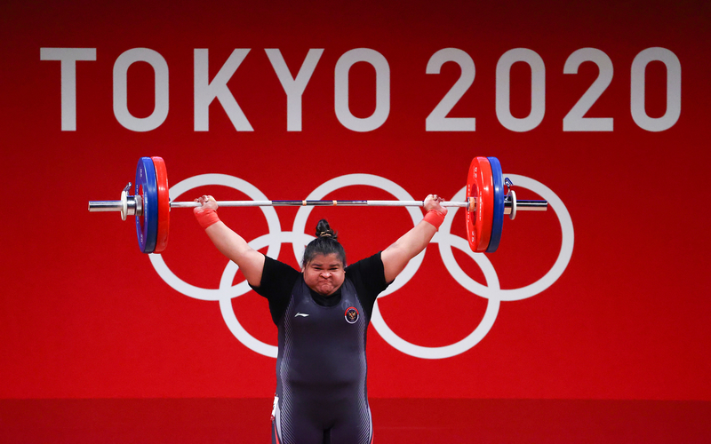 Tempati Urutan Kelima, Lifter Nurul Akmal Gagal Sumbang Medali di Olimpiade Tokyo 2020