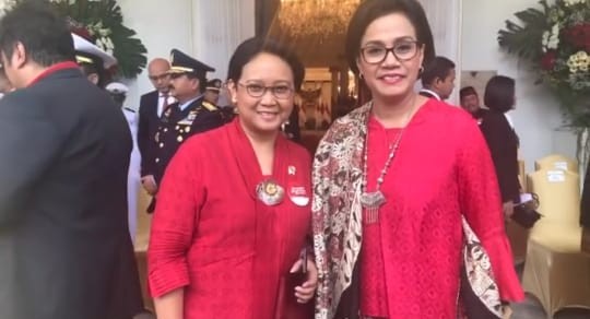 Riwayat Pendidikan Retno Marsudi vs Sri Mulyani: Persahabatan dari Zaman SMA  hingga ke Kursi Menteri
