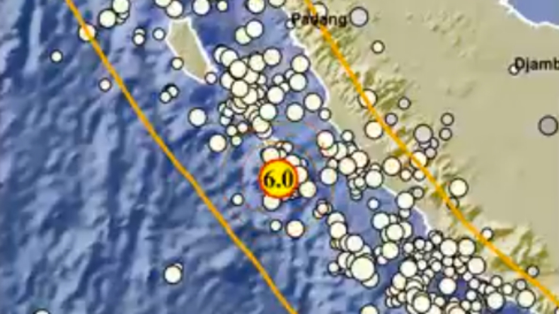 Getaran Gempa Mukomuko Terasa hingga Mentawai, Foto di Dinding Berjatuhan