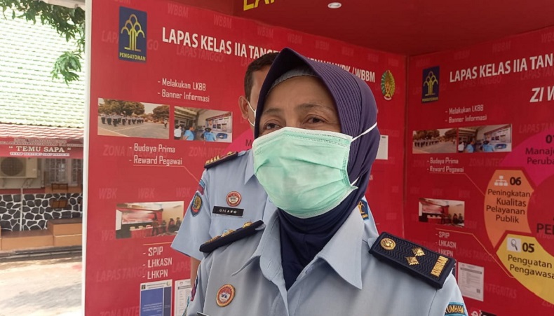 Puluhan Warga Binaan Positif Covid, Lapas Klas IIA Tangerang Larang Kunjungan