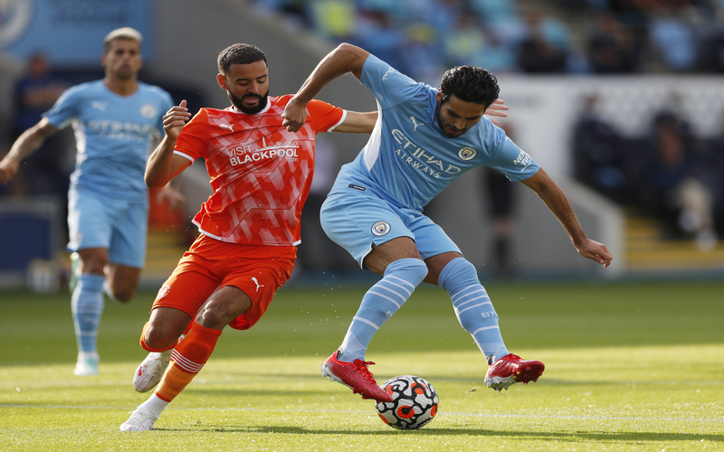 Hasil Uji Coba Pramusim 2021-2022: Man City Hajar Blackpool 4-1