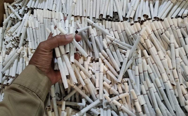 Bea Cukai Kudus dan TNI Gerebek Rumah Penimbunan Rokok Ilegal di Jepara