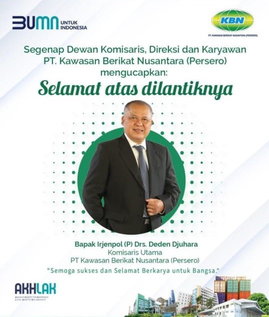 Erick Thohir Angkat Mantan Petinggi Polri Sebagai Komut KBN 