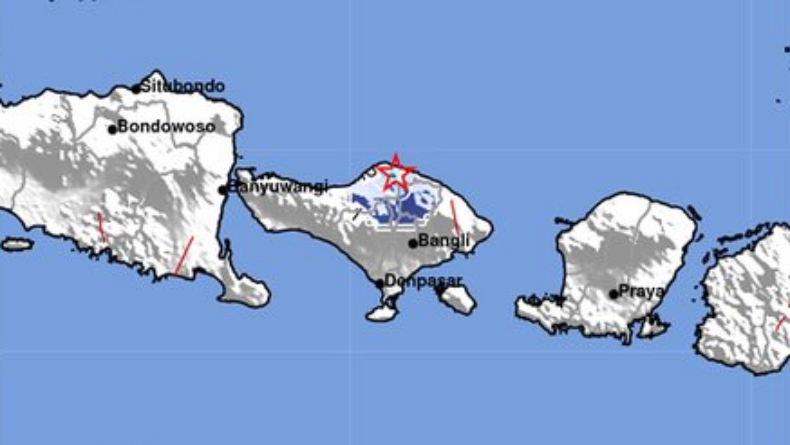 Gempa Terkini Magnitudo 3,6 Guncang Buleleng, Berpusat di Darat