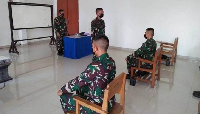 Dankolatmar : Perwira Remaja Jangan Jadi Tentara Salon