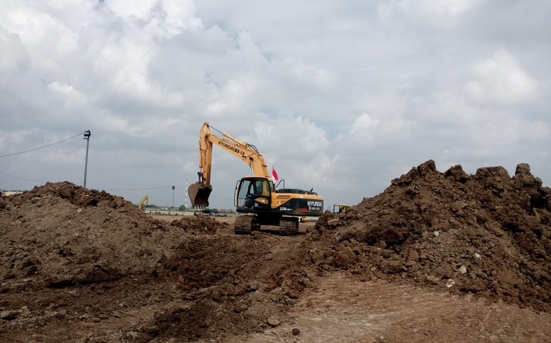 Antisipasi Banjir saat Musim Hujan, Waduk Makam Covid-19 TPU Rorotan Mulai Dibangun