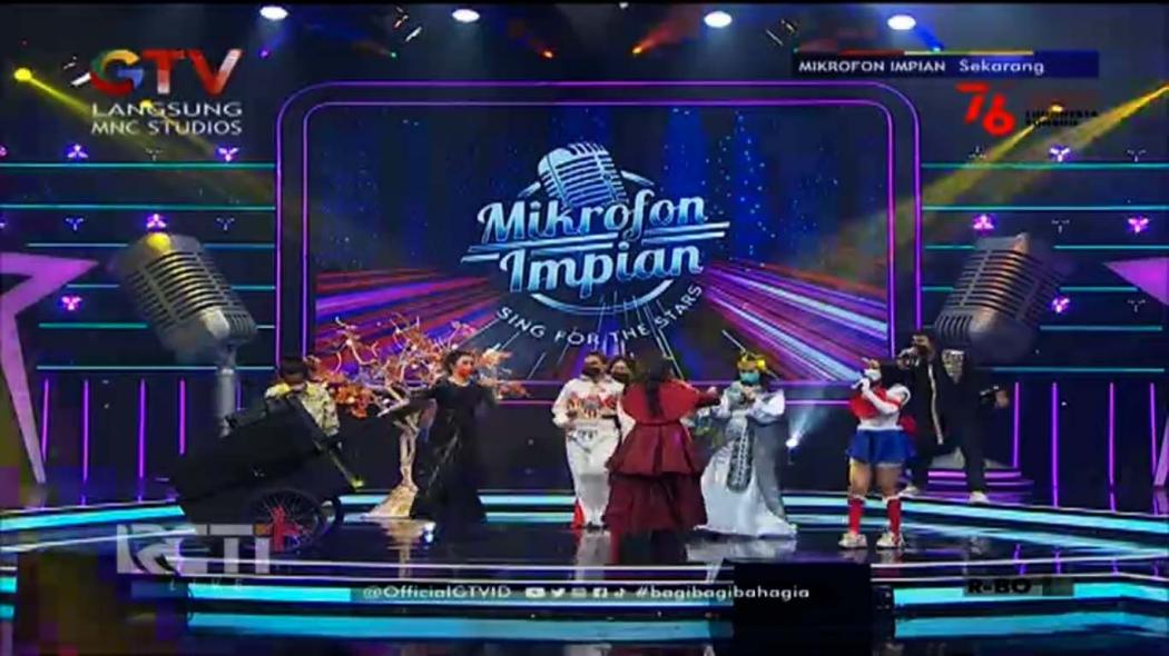 Heboh, Duet Gilang Dirga dan Charly Van Houten Nyanyikan Lagu Bento di Mikrofon Impian 