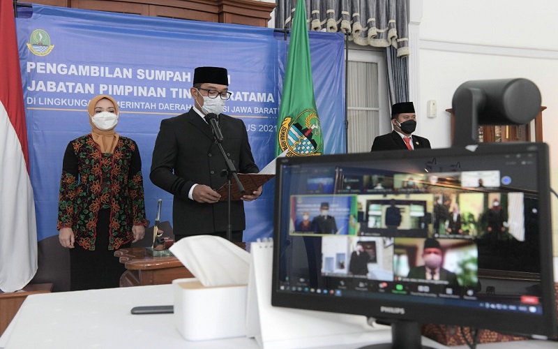 3 Pejabat Pemprov Jabar Dirotasi, Ridwan Kamil: Tak Usah Adaptasi, Langsung Kerja