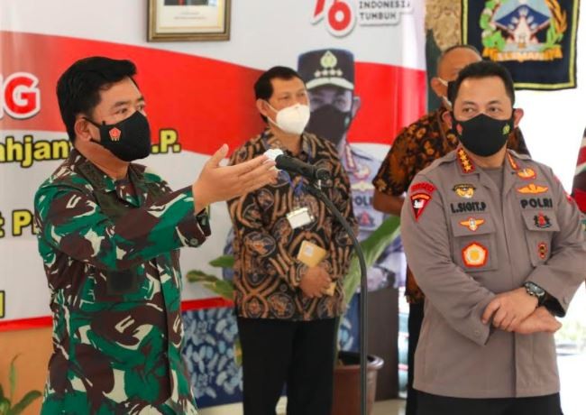 Panglima TNI Perintahkan Tenaga Tracer Covid-19 di Sleman Aktif Tracing Kontak Erat