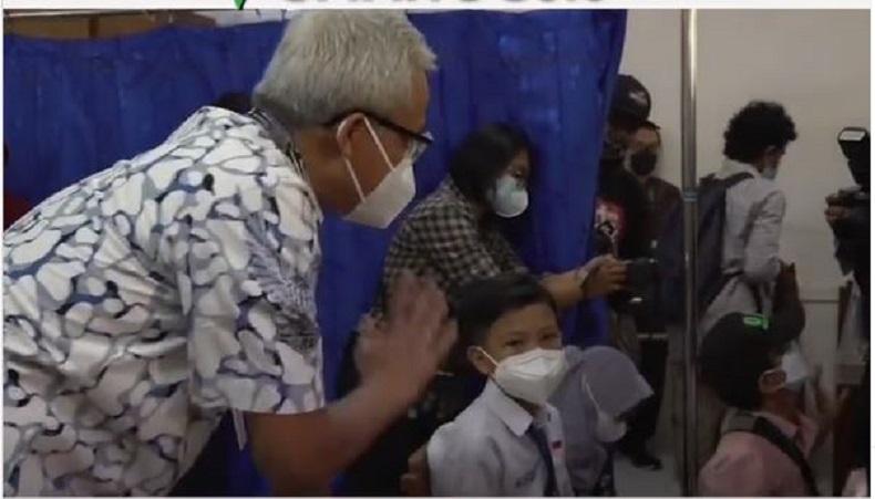 Ketika Gubernur Jateng Ganjar Kaget Siswa SMA Ini Bernama Garuda