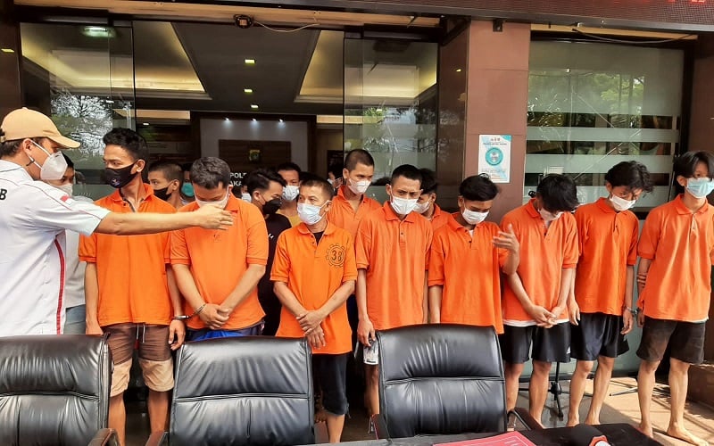 Resahkan Warga Jabodetabek, 15 Pencuri Spion Mobil Diamankan Polres Jaksel