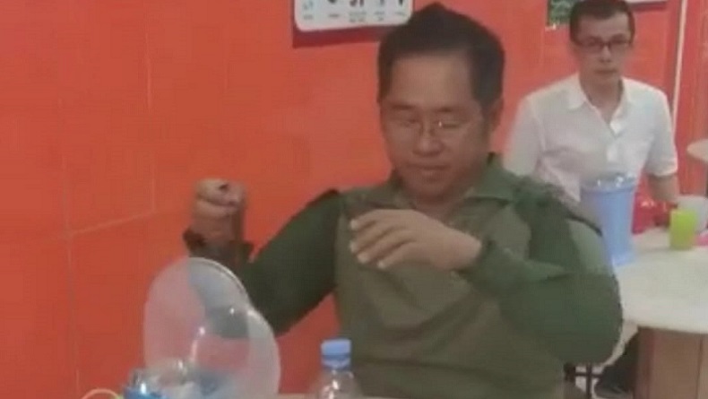 Polisi Amankan Pasien Covid-19 yang Viral karena Wisata Kuliner di Kota Medan