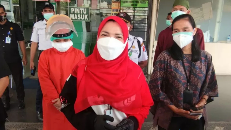 Semangati Nakes Covid-19, Wali Kota Bandarlampung Sambangi Rumah Sakit