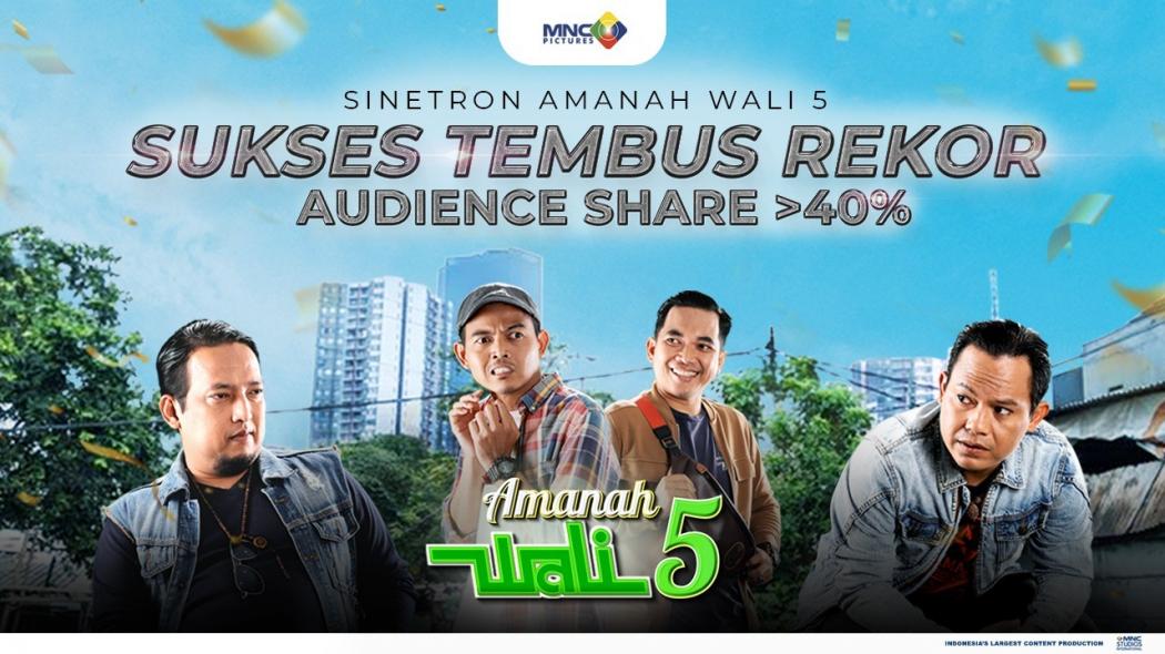 Ikuti Ikatan Cinta, Sinetron Amanah Wali 5 Sukses Tembus Rekor Audience Share 40 Persen