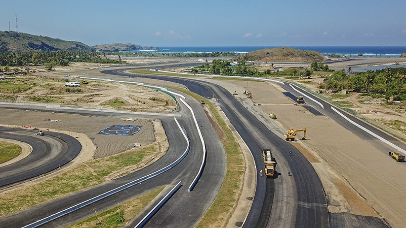 Sirkuit Mandalika Teraspal 100 Persen, Siap Sambut WSBK 2021 dan MotoGP 2022