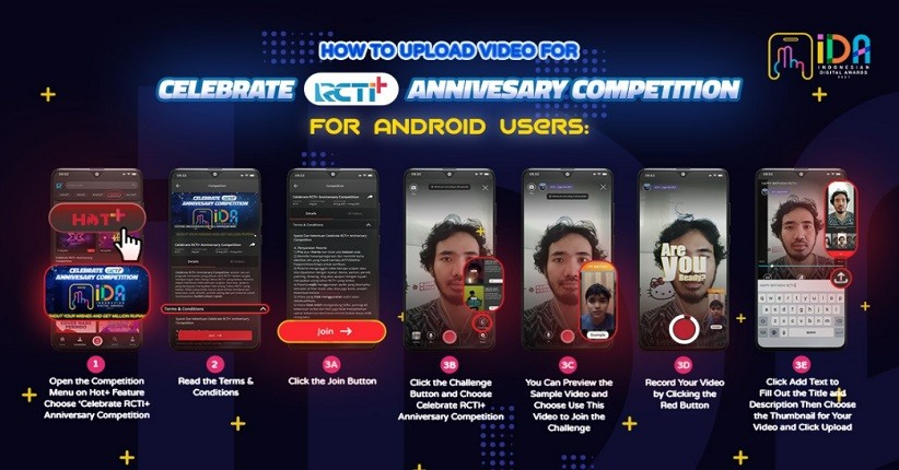 Meriahkan Ulang Tahun RCTI+ dengan Ucapan dan Doa Terbaikmu!