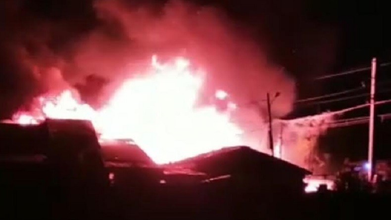 Update Kebakaran di Grogol Jakarta Barat, Ratusan Warga Mengungsi