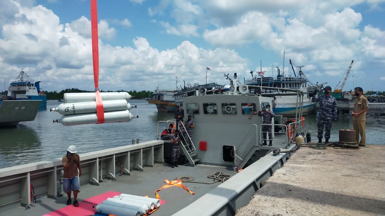 TNI AL Kerahkan Kapal Rumah Sakit Bantu Kebutuhan Oksigen di Babel