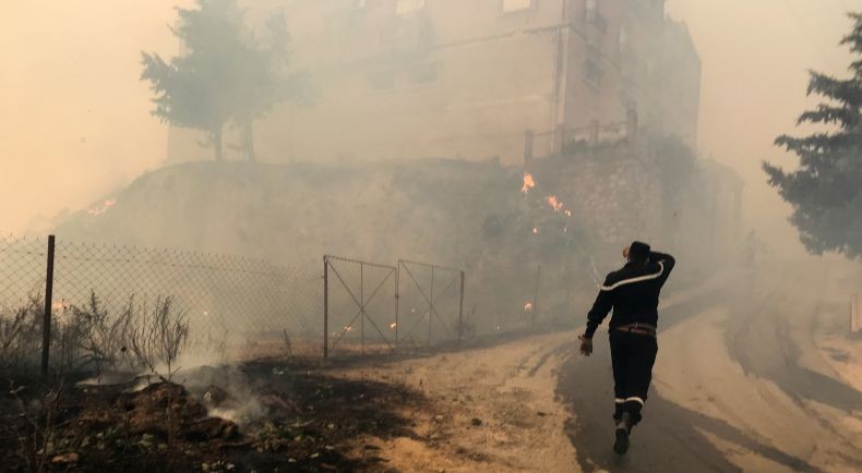 Dahsyatnya Kebakaran Hutan di Aljazair, 42 Orang Tewas termasuk 25 Tentara