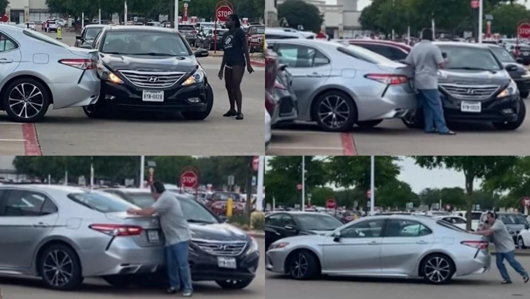 Viral Perempuan Ini Ngamuk Setelah Menabrak Mobil Orang Lain, Bukan Minta Maaf Malah Kabur