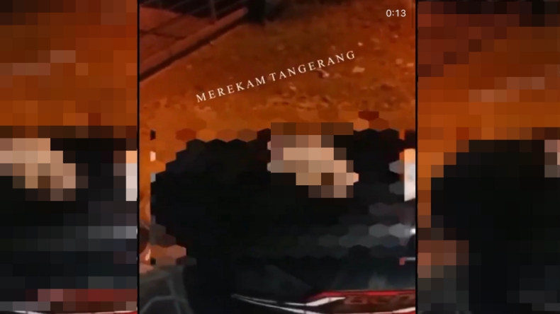 Tangerang Geger, Ada Potongan Telapak Tangan di Atas Jok Motor