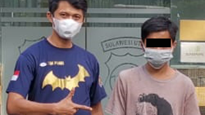 Coba Melarikan Diri, Kaki Residivis Curanmor di Manado Ditembak Polisi 