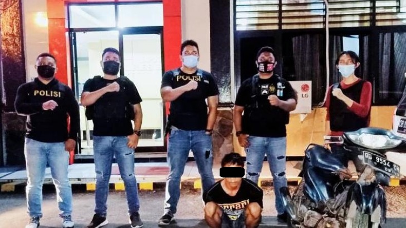 Gelapkan Sepeda Motor, Pria Manado Ini  Ditangkap Timsus Tarsius Polres Bitung