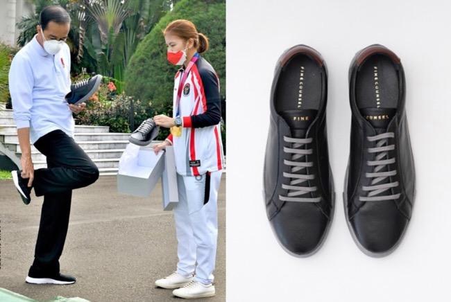 Presiden Jokowi Beli Sneakers Jualan Greysia Polii, Harganya Rp1,1 Juta! 