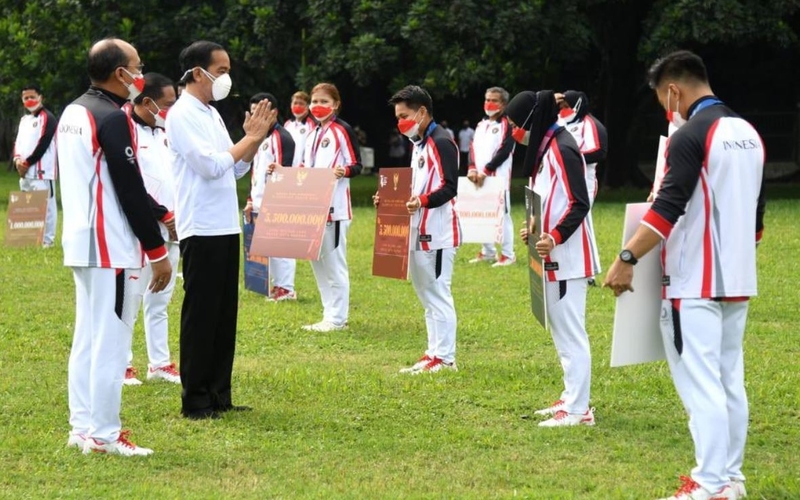 Greysia/Apriyani Ungkap Momen Tak Terlupakan saat Bertemu Jokowi di Istana Bogor