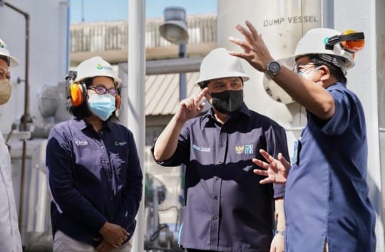 Erick Thohir: BUMN Produksi 23 Ton Oksigen Medis Setiap Hari untuk Jatim